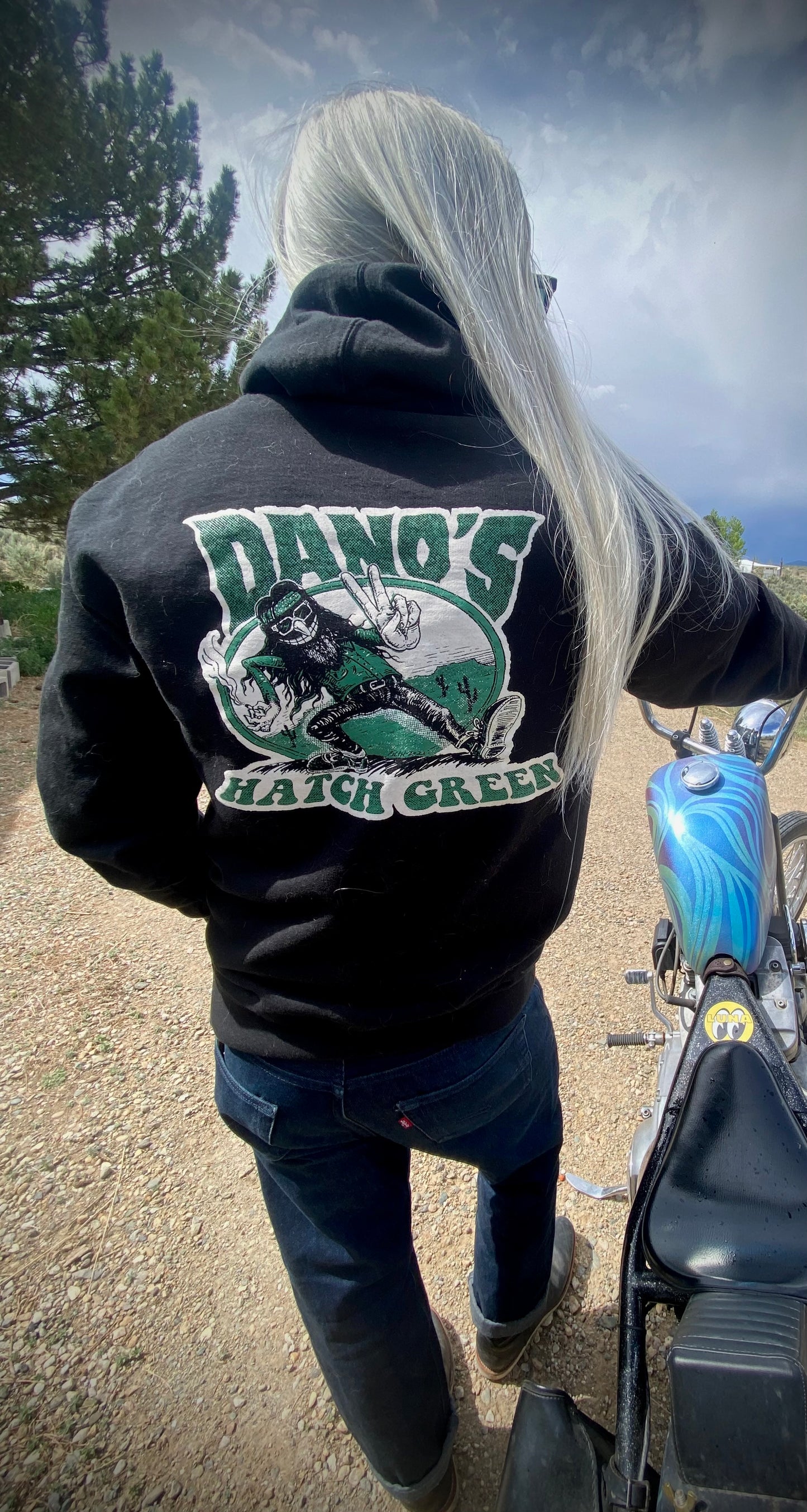 Dano's Hatch Green Hoodie