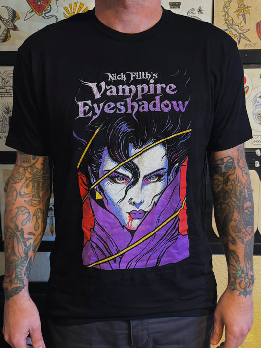 Nick Filth's Vampire Eye Shadow Short Sleeve Shirt